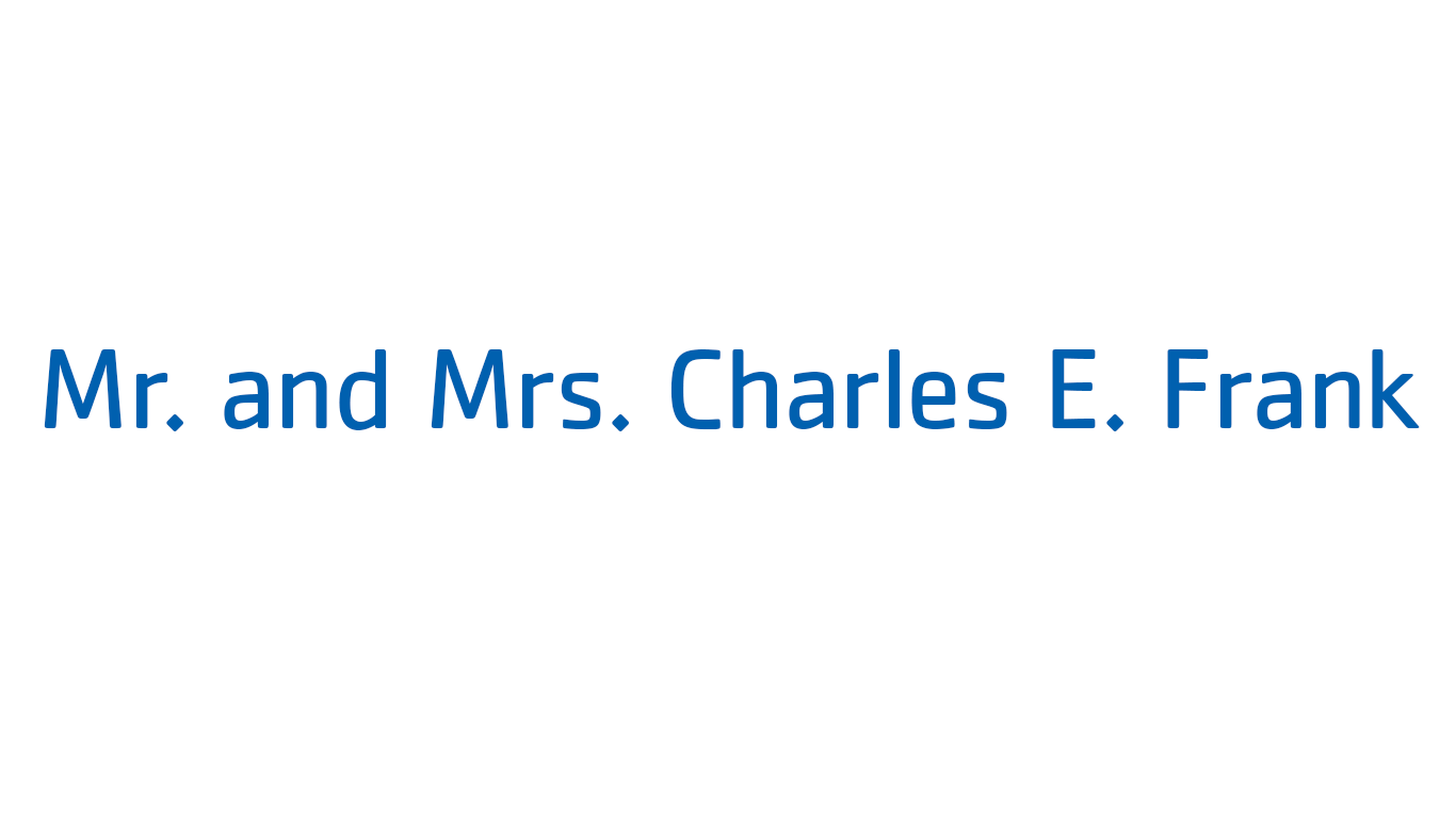 Mr. and Mrs. Charles E. Frank